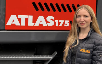 Organisationsmitteilung: Frau Nicola Ostendorf als Vertriebsmitarbeiterin der ATLAS-BAGGER